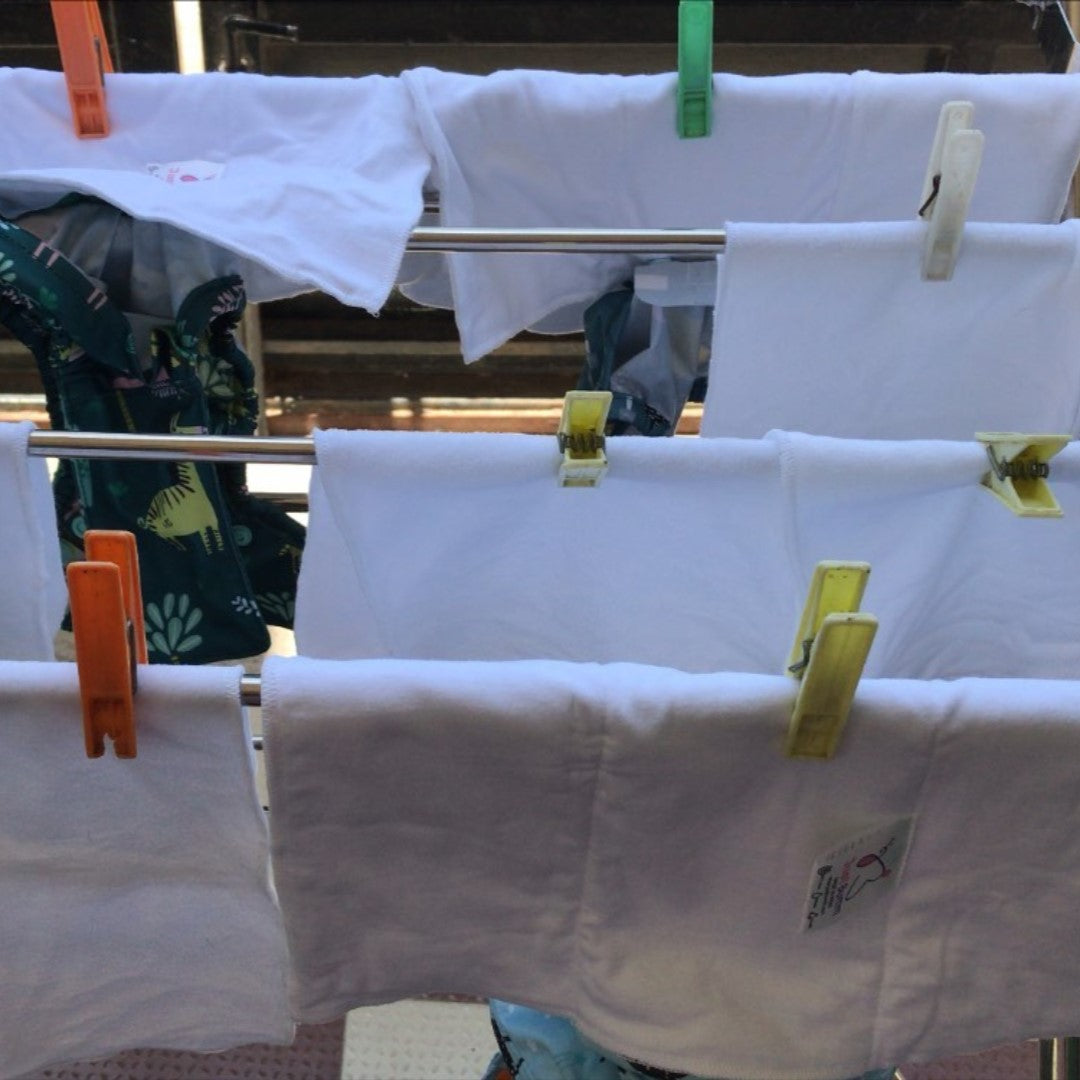 Quick Instructions for Washing Just Bumm Cloth Diapers