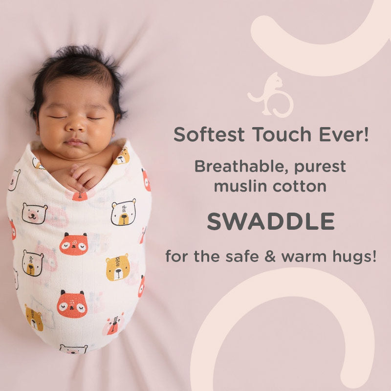Why Swaddling is essential for newborn babies - Just Bumm