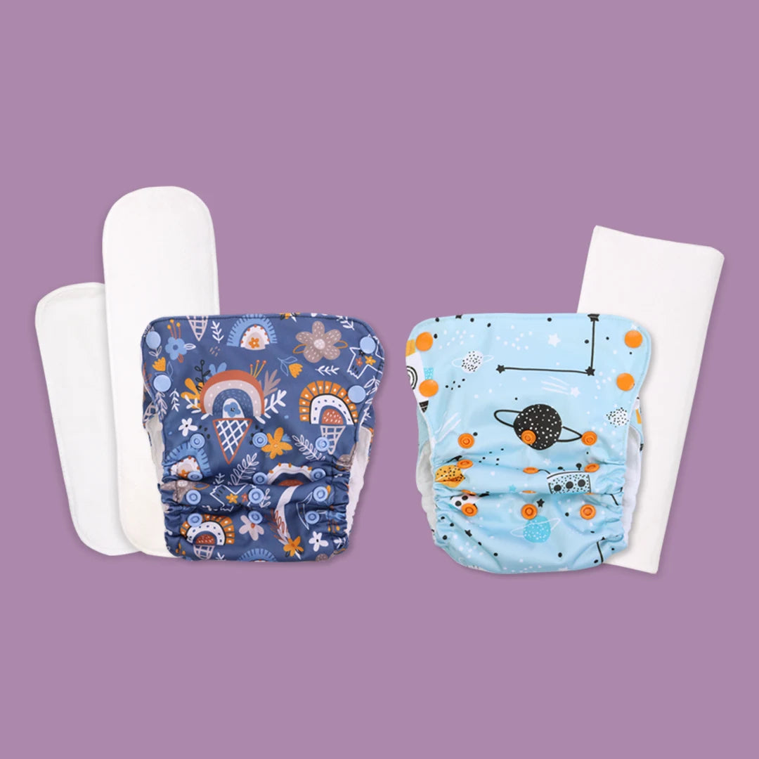 Bestseller Cloth Diaper Combo Pack - Just Bumm India