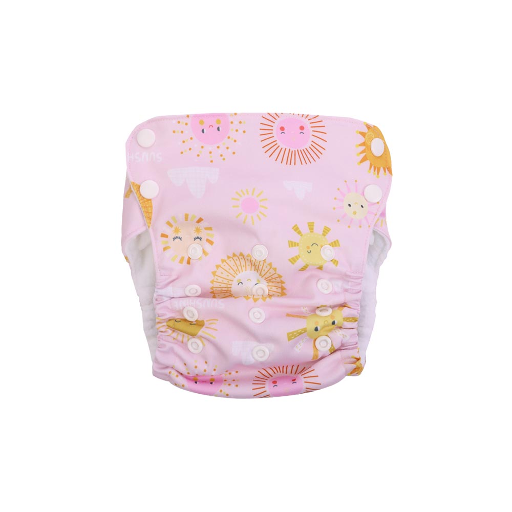 Just Bumm Reusable Cloth Diaper - Hello Sunshine