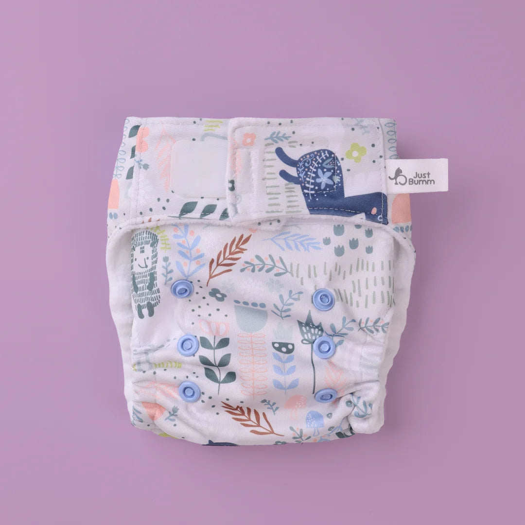 Reusable Leakproof Diaper - Grian Banchure Newborn Cloth Diaper - Just Bumm