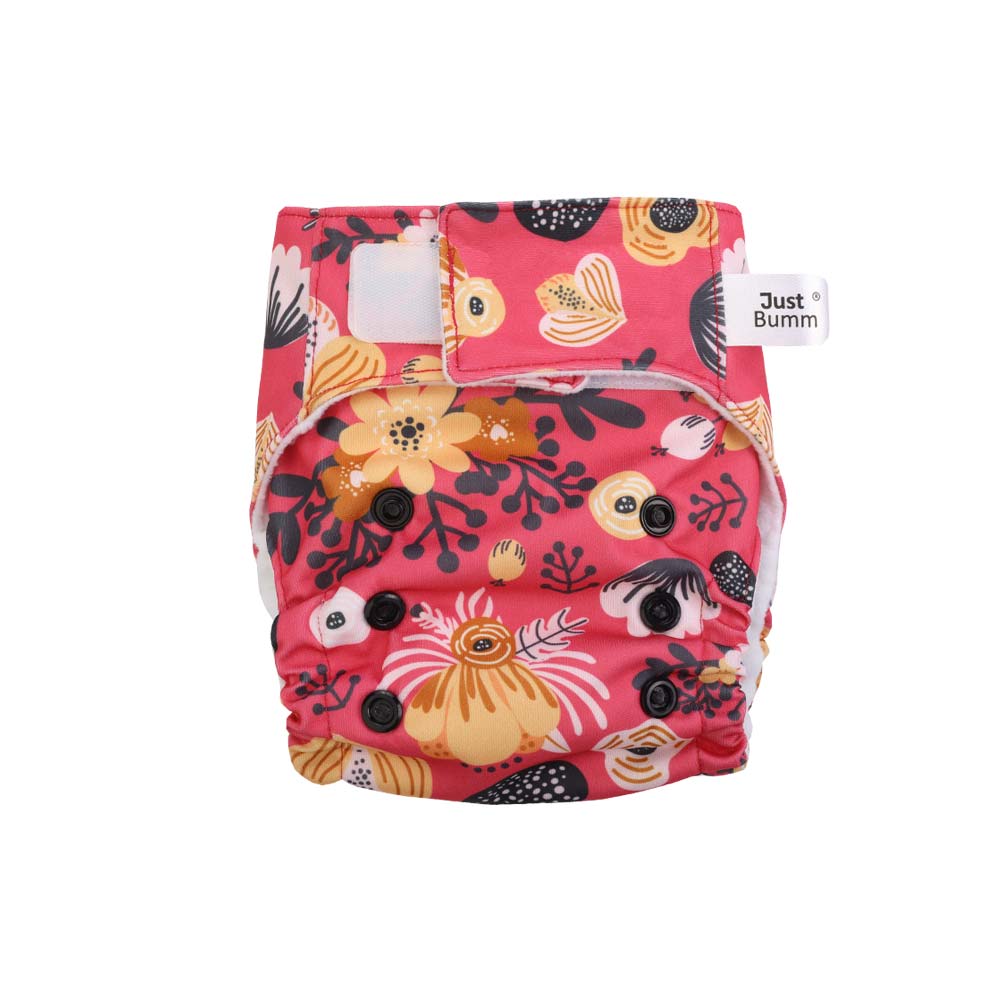 Just Bumm Newborn Cloth Diaper The Secret Garden - Main Image