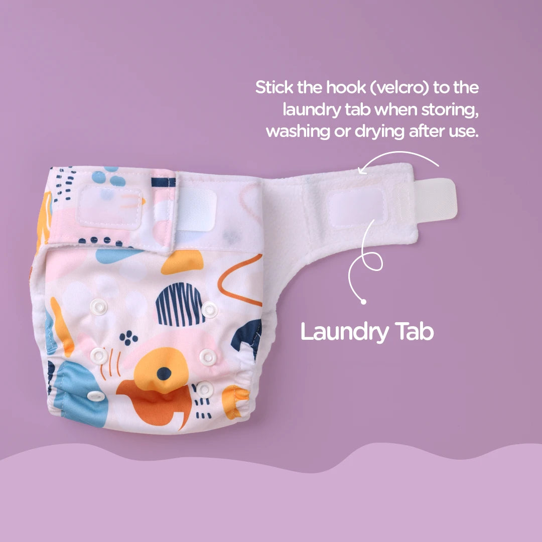 Newborn Cloth Diaper - Hanging Cuddles