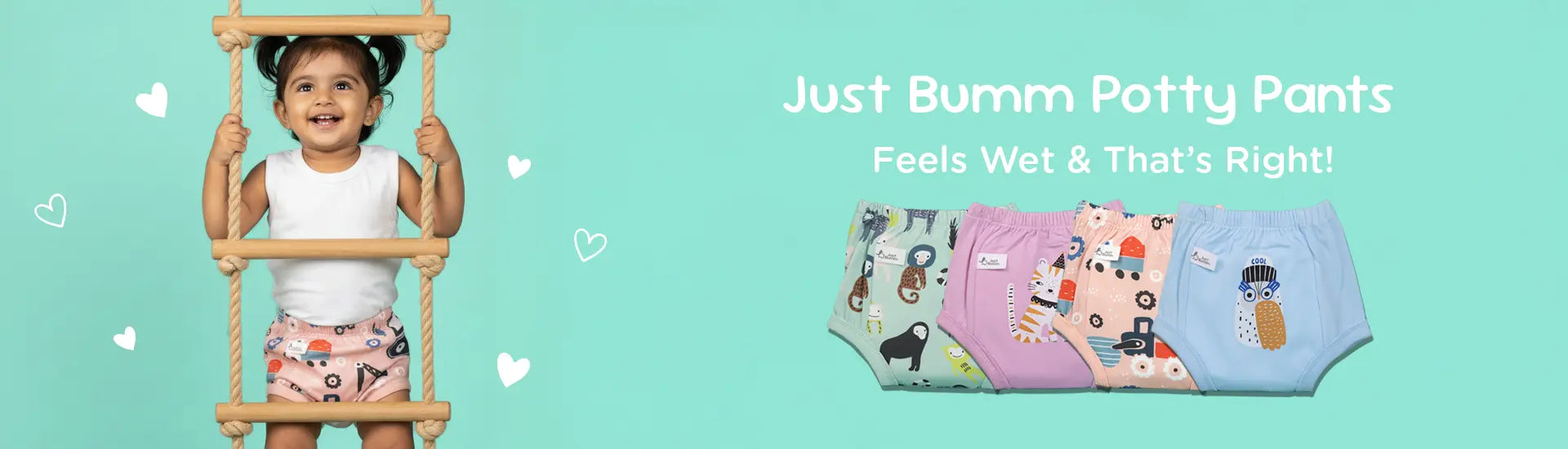 Potty Training Pants for Babies - Padded Underwear for Toddlers