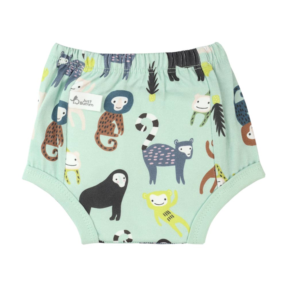 Just Bumm Padded Underwear - Potty training pants for toddlers - Jungle Jam