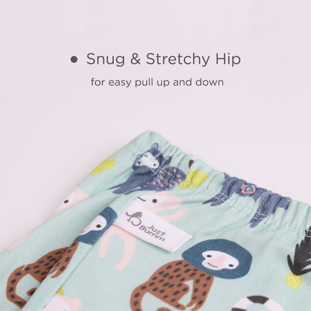 Just Bumm Potty Pants - Easy pull up padded underwear - Jungle Jam