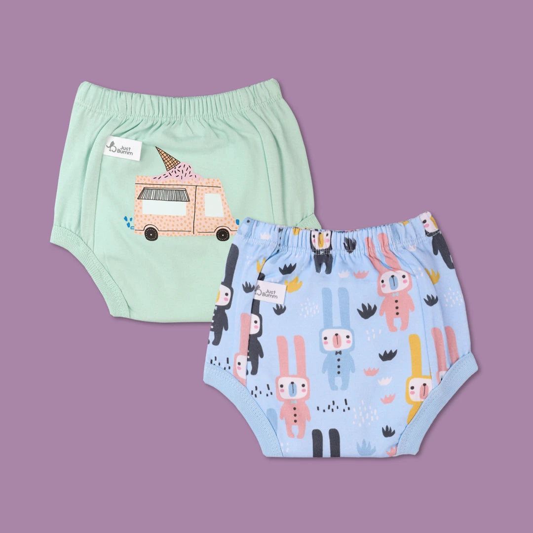 Training Underwear - Best Potty Training Pants India - Just Bumm Scoop and Hop