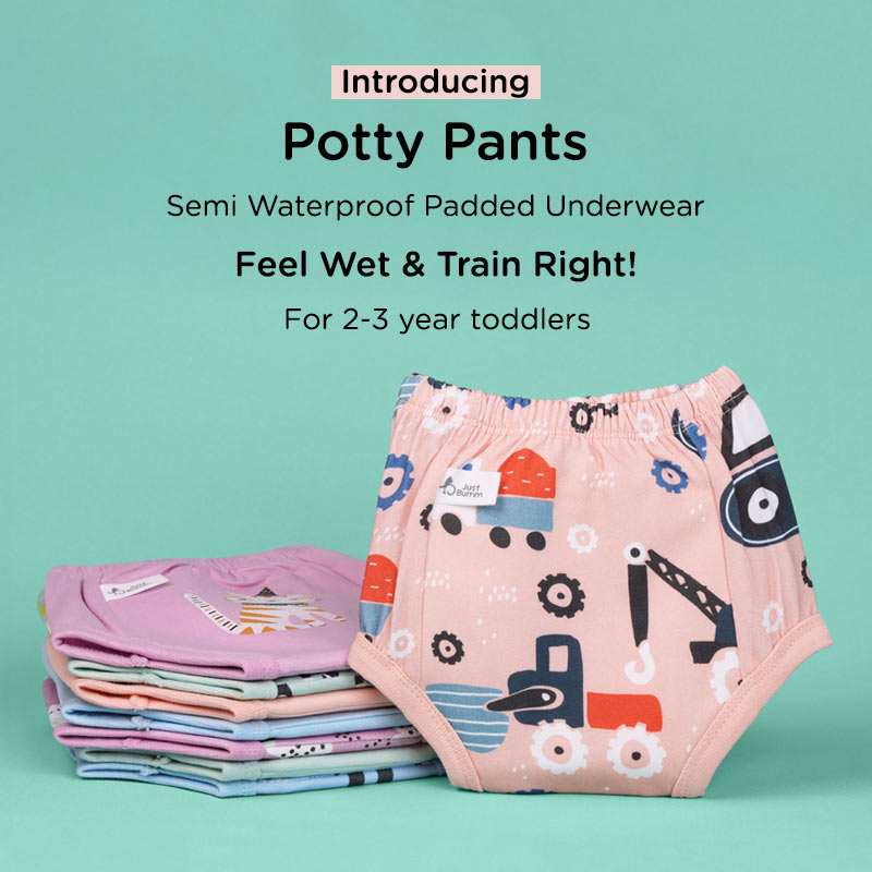 Potty Pants - Padded Underwear for Potty Training Toddlers