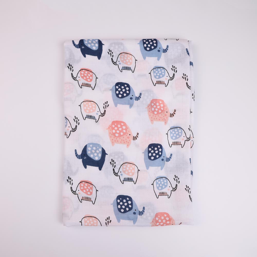 Buttery Soft Baby Swaddle for Newborns - Mighty Trunk