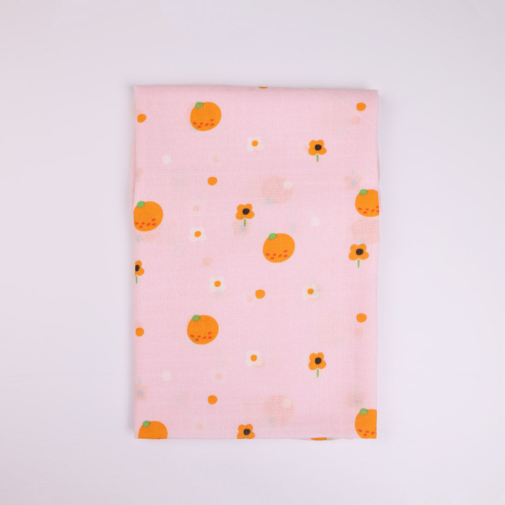 Buttery Soft Baby Swaddle for Newborns - Citrus Chase