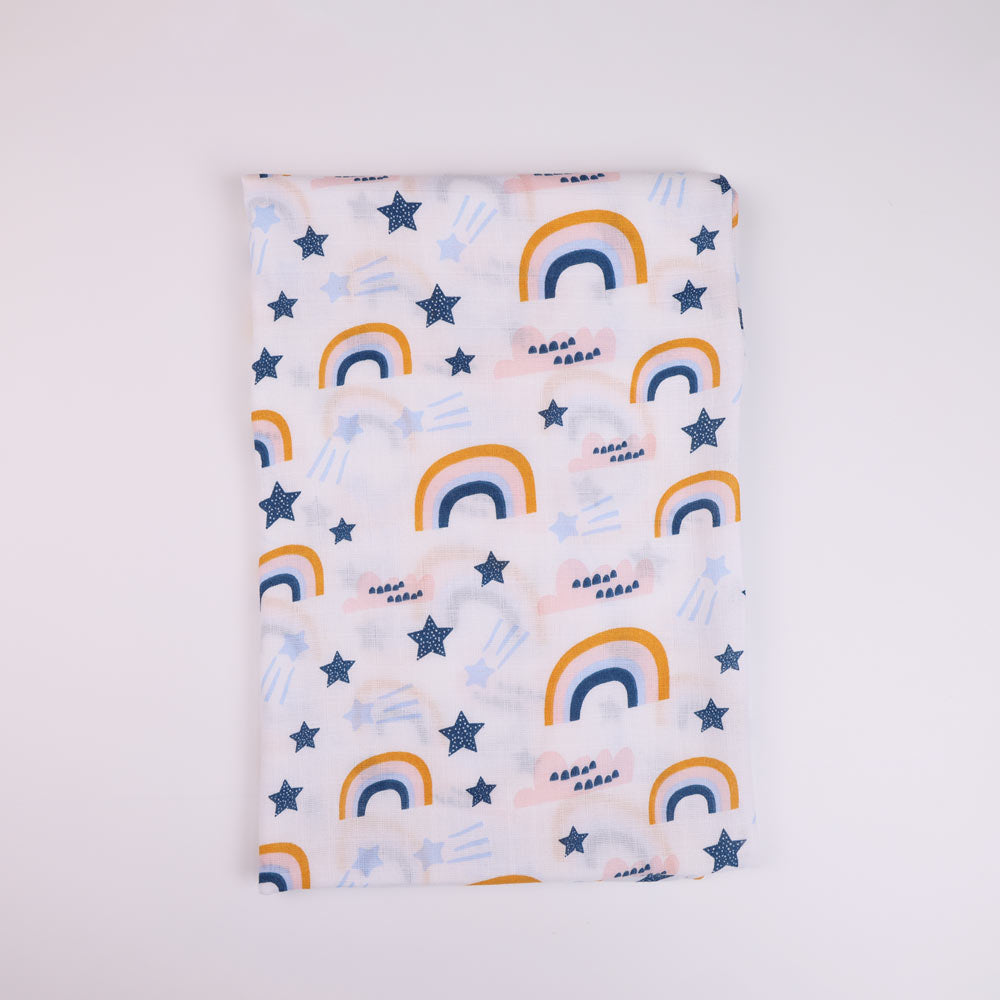 Buttery Soft Baby Swaddle for Newborns - Sparkle Sky