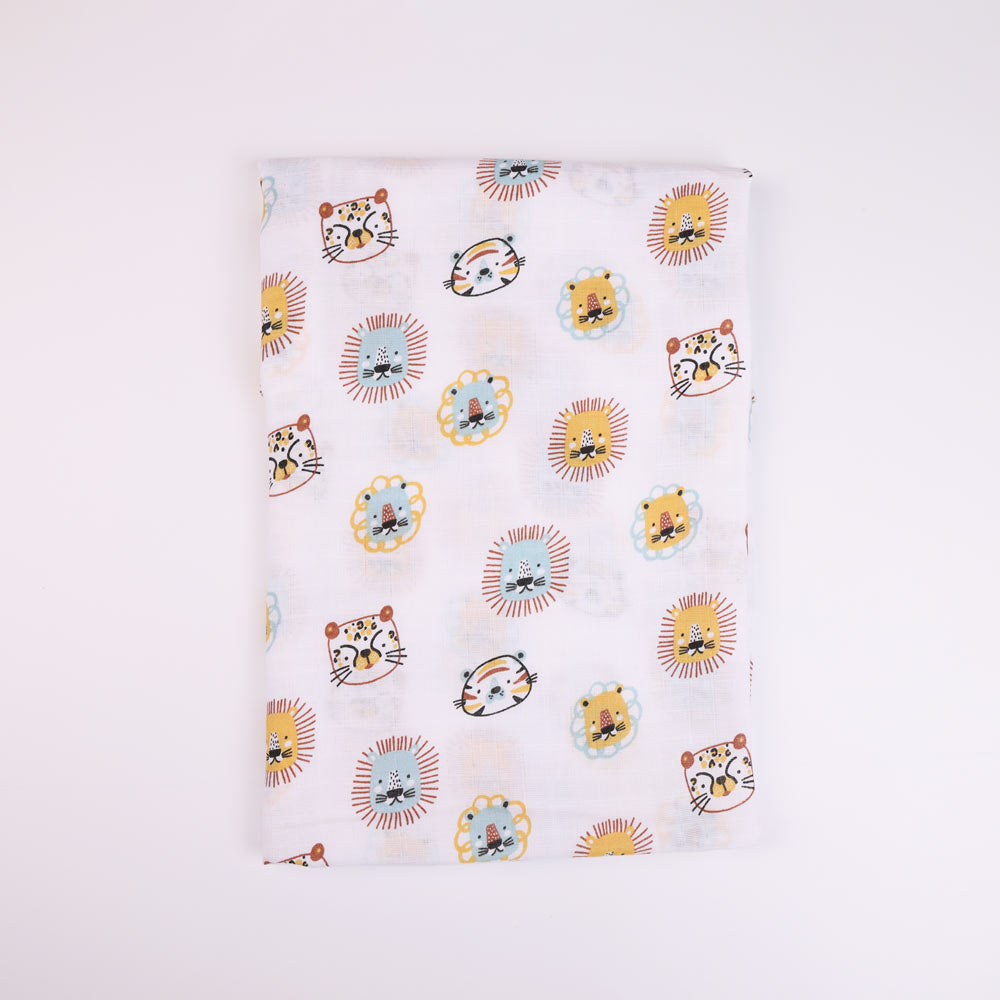 Buttery Soft Baby Swaddle for Newborns - Jungle Kings