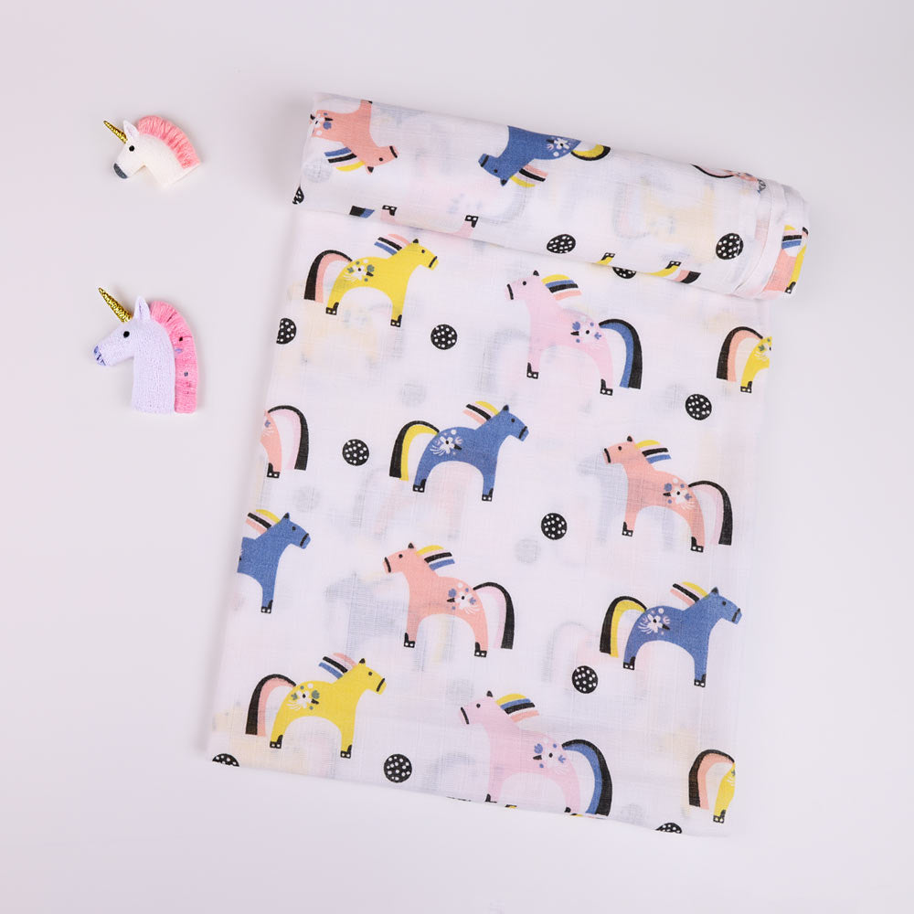 Softest Muslin Swaddle for Babies - Fantasy Trails