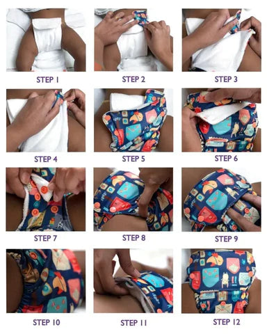 How to Size and Wear Cloth Diapers – Just Bumm