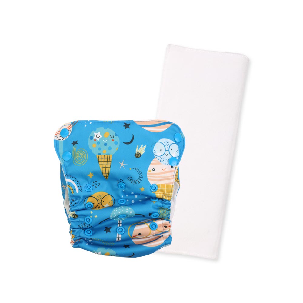 Aurora Max Cloth Diaper with Pad - I'm So Cool