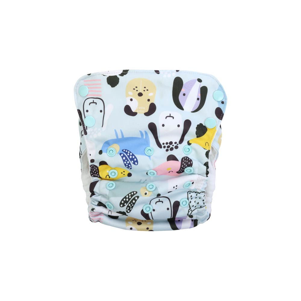 Just Bumm Reusable Cloth Diaper - I Woof You