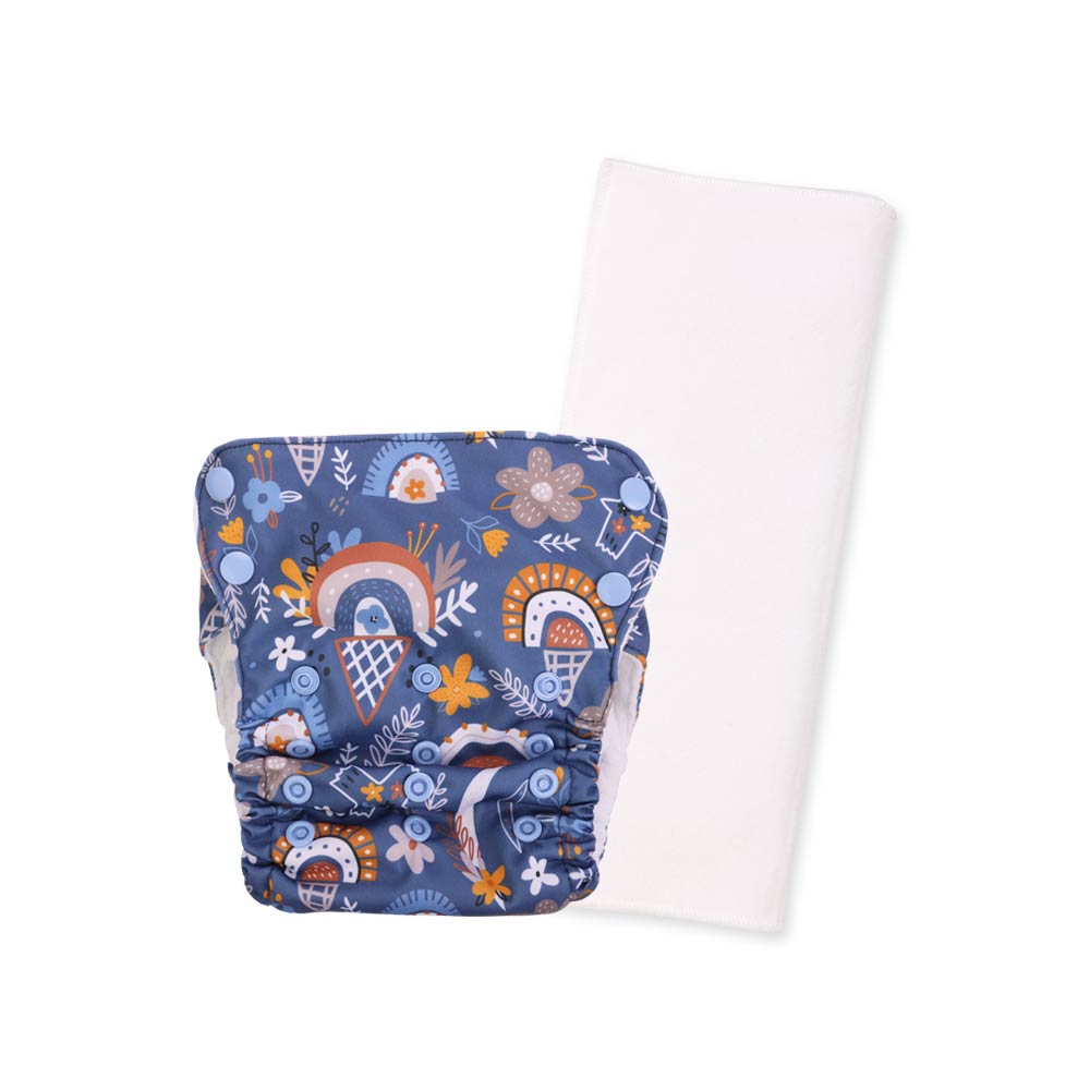 Aurora Max Cloth Diaper with Pad - Let's Get Boho