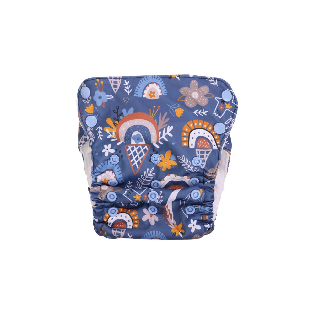 Just Bumm Reusable Cloth Diaper - Let's Get Boho