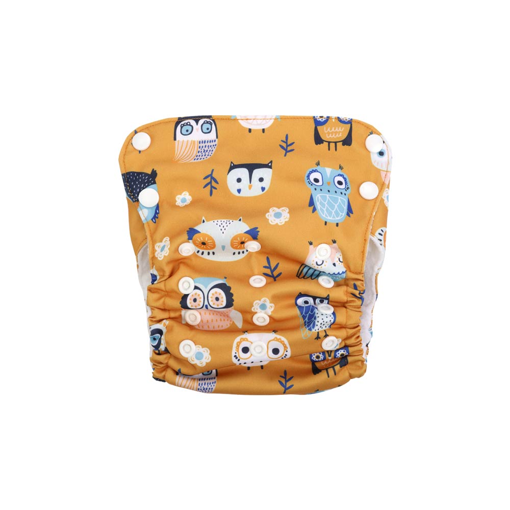 Just Bumm Reusable Cloth Diaper - Owlsome