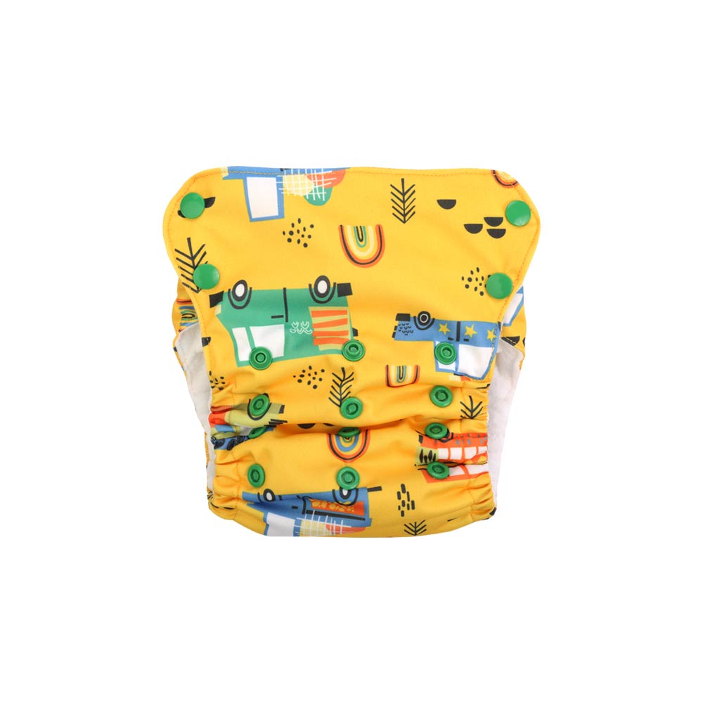 Just Bumm Reusable Cloth Diaper - Radiator Springs