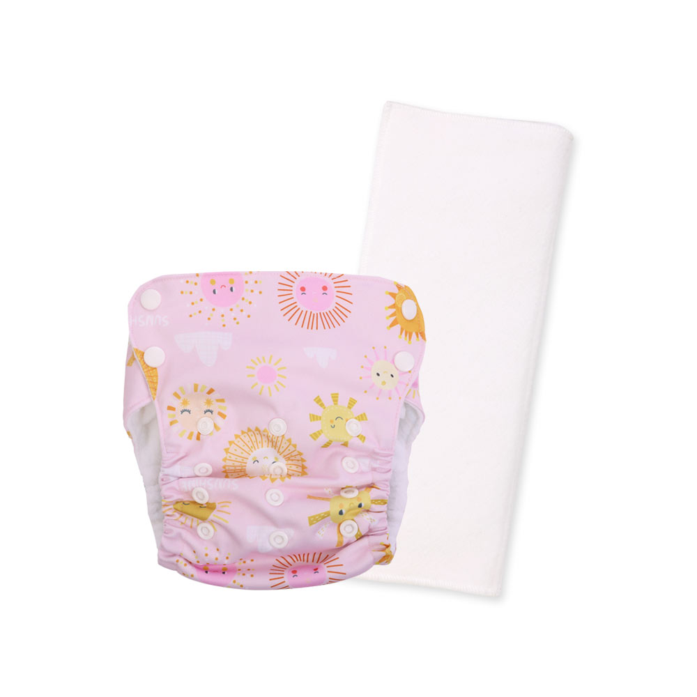 Aurora Max Cloth Diaper with Pad - Sunshine