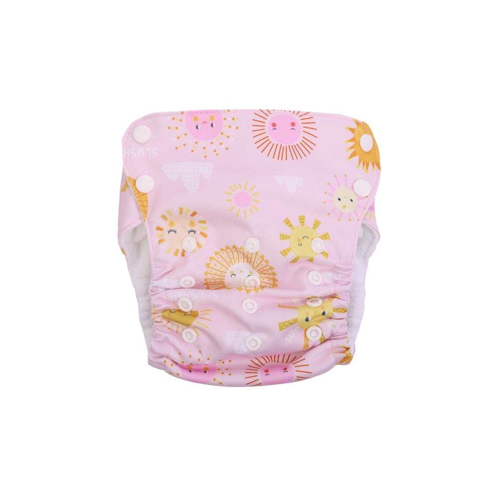 Just Bumm Reusable Cloth Diaper - Hello Sunshine