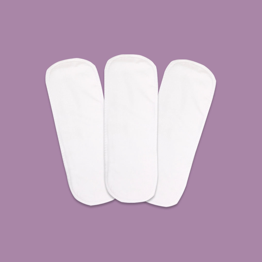 High Absorbency Booster Pads - Leak Protection for Reusable Cloth Diapers - Just Bumm