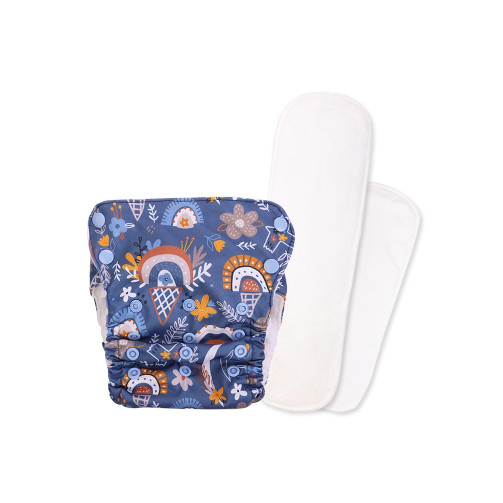 Just Bumm Dream Diaper with pad - Let's Get Boho