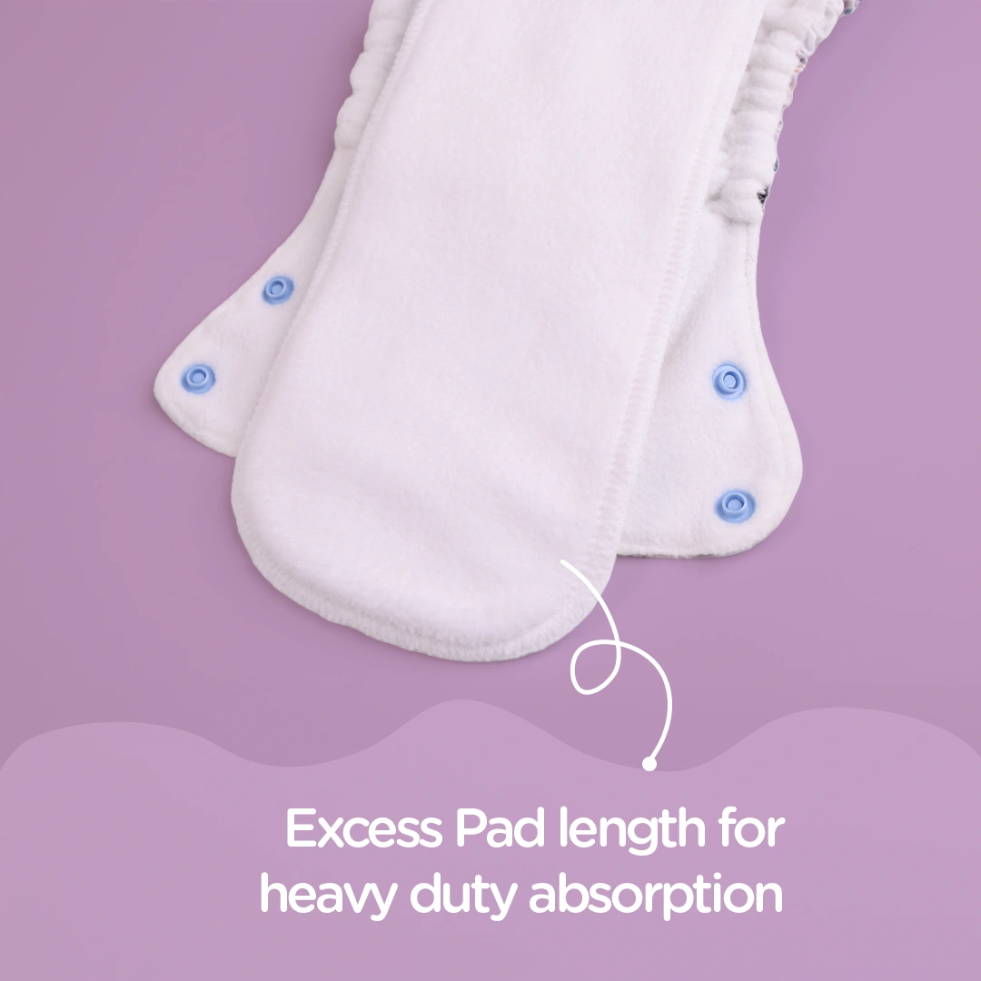 Heavy Duty Absorption Pads for Dream Diaper - Best Reusable Diaper for Heavy Wetters
