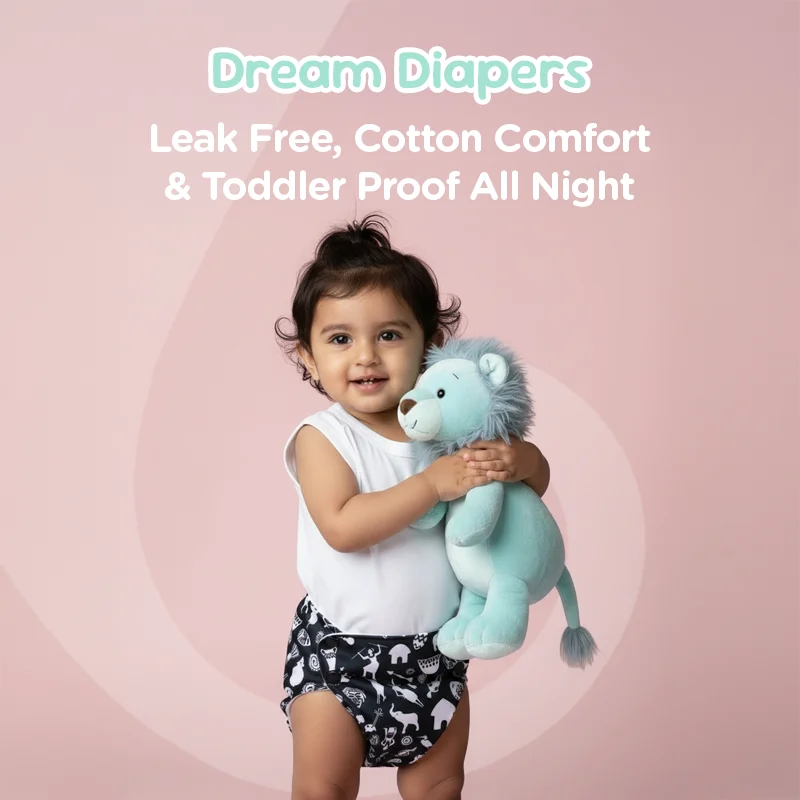 Dream Diapers - All night leak free protection for toddlers