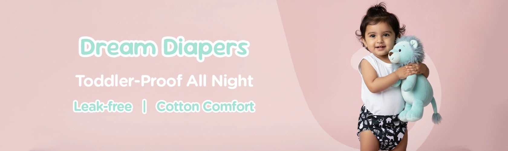 Dream Diapers - All night leak free protection for toddlers