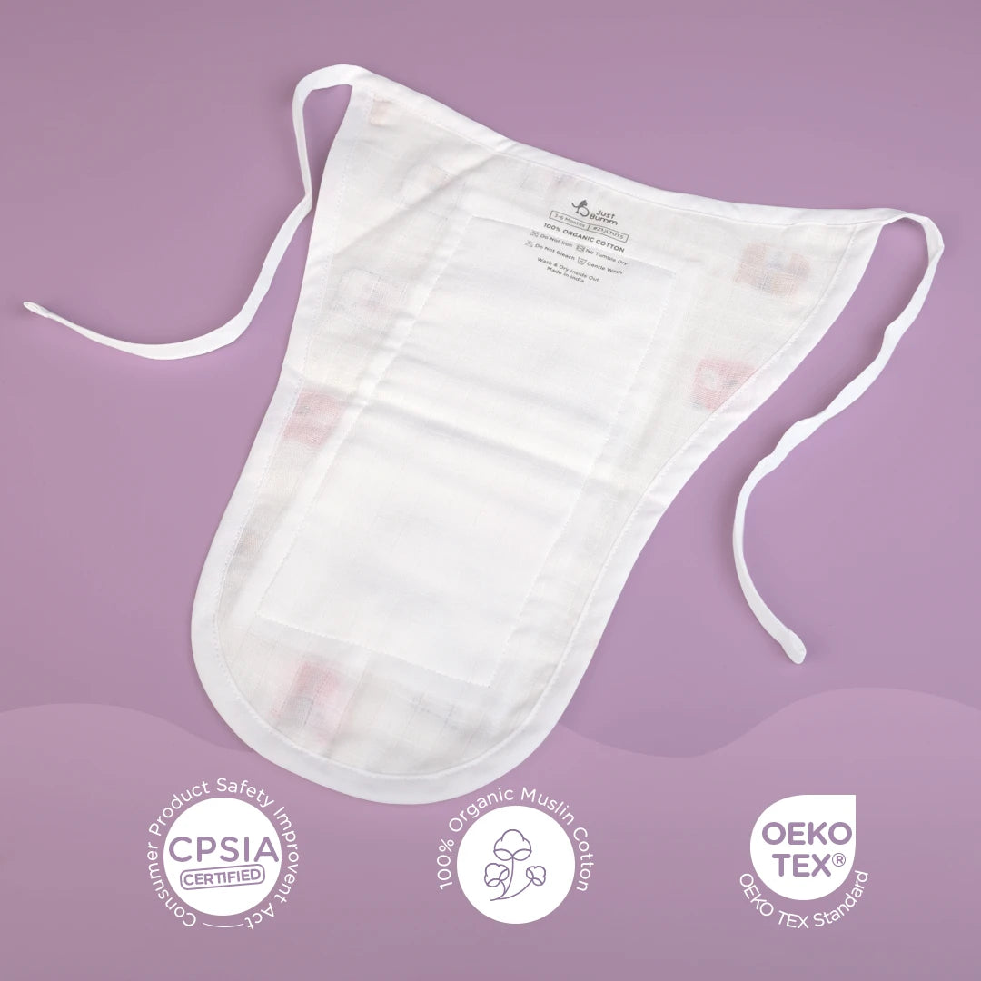 Organic Musin Padded Langots - Reusable Nappies for babies