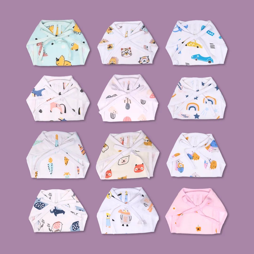 Organic Muslin Padded Langot for Newborn Babies India
