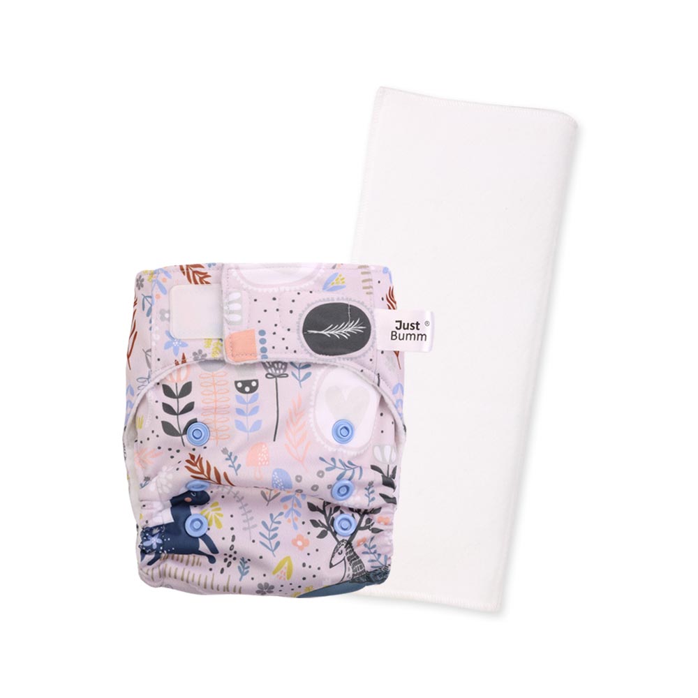 Just Bumm Newborn Cloth Diaper with pad - Grian Banchure