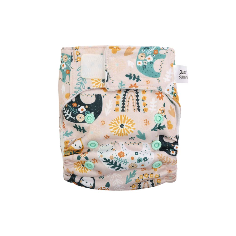 Just Bumm Newborn Cloth Diaper - Hanging Cuddles