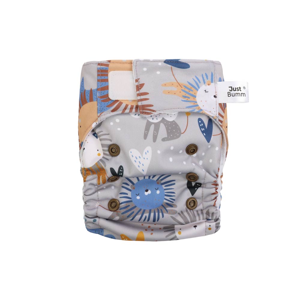 Just Bumm Newborn Cloth Diaper - Tawny Scrawny