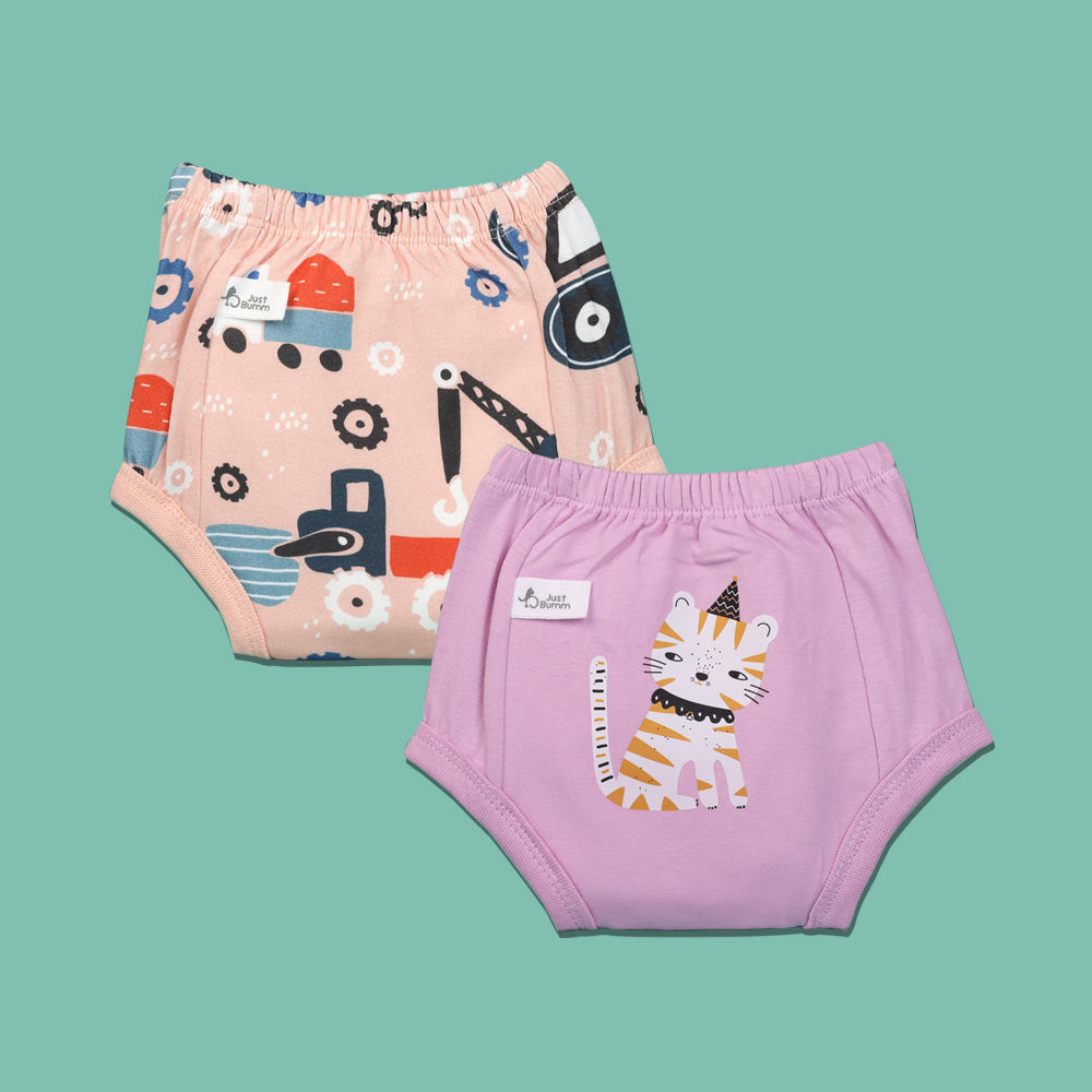 Potty Pants - Paws & Builders Padded Underwear for Toddlers