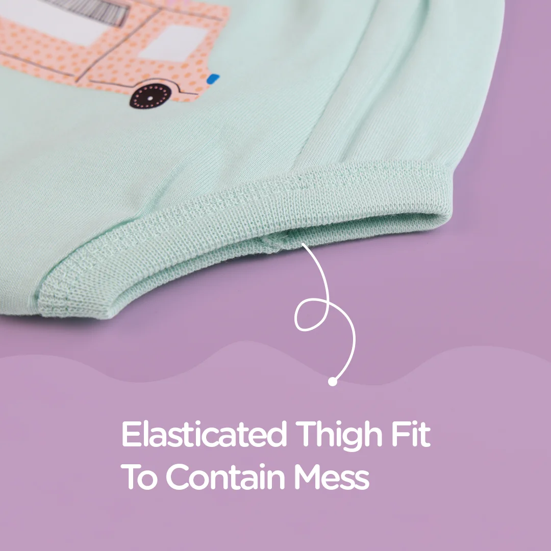 Mess-free Padded Underwear with snug thigh fit - Just Bumm Cool Treats