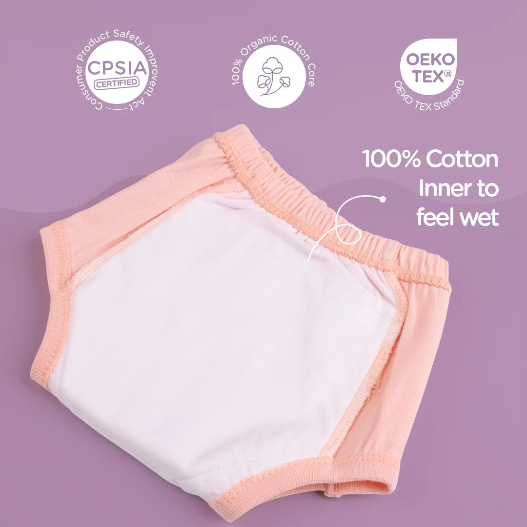 100% Cotton Potty Training Pants to Feel Wetness - CPSIA and OEKO-TEX Certified - Just Bumm