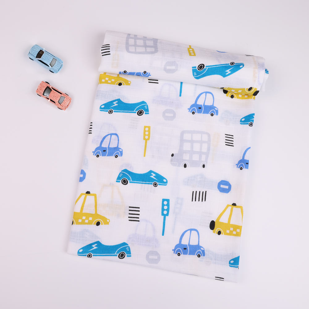 Softest Muslin Swaddle for Babies - Happy Trip