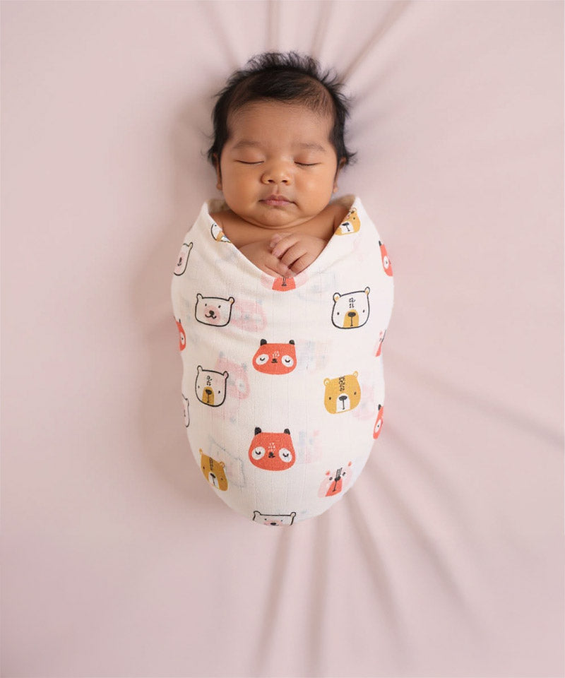 100% Organic Cotton Muslin Swaddle for Babies - Just Bumm
