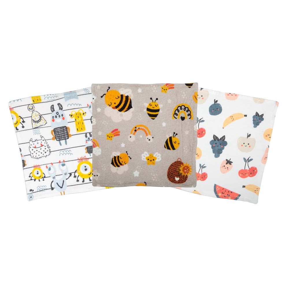 Cloth Wipes - Pack of 3