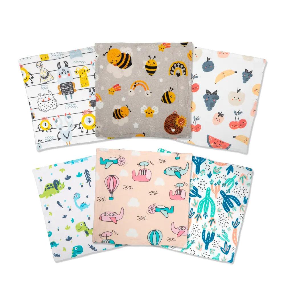 Cloth Wipes - Pack of 6